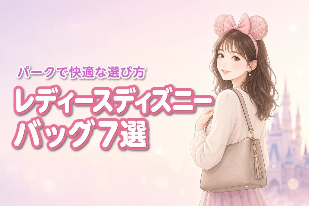 ディズニー行くときのバッグはレディース向け7選！パークで快適な選び方を公開