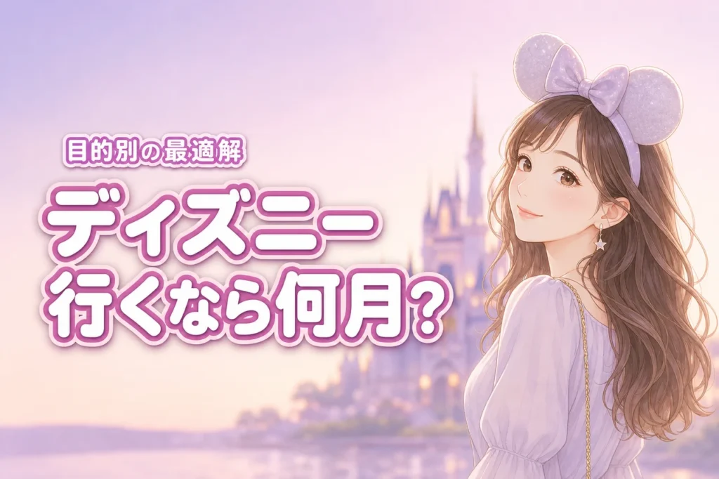 ディズニー行くなら何月？25周年イベントや新エリアを賢く楽しむ目的別の最適解
