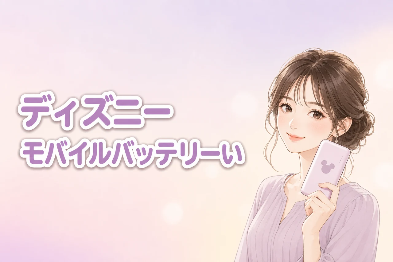 ディズニーモバイルバッテリーいらない説を検証！持参すべきかの結論を解説
